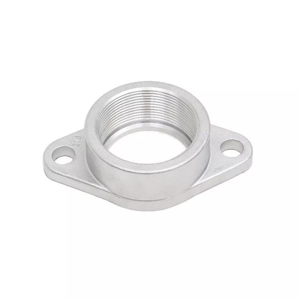 Precision Stainless Steel Casting Pipe Flange Plate Part