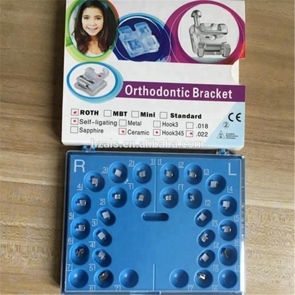 Améliorez votre pratique orthodontique avec des supports en saphir Roth fabriqués en Corée 0.018 0.022