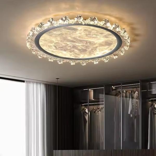 Nordic Style Ceiling Light 3000K-6000K Modern Crystal LED Ceiling Lamp