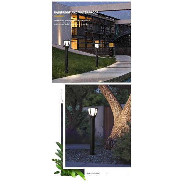 Света лужайки высокой передачи на открытом воздухе для ватт сада Ип65 Райньпрооф 10