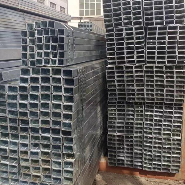 Customization Tube Galvanized Rectangular Pipe 40-275g/m2 For Tube Structure