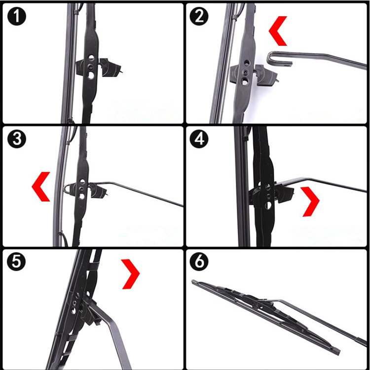 Bulk Supply Universal Windshield Wiper Set Cost Effective Solution Wiper Blade for JAC Truck Van Model Fleet Maintenance
