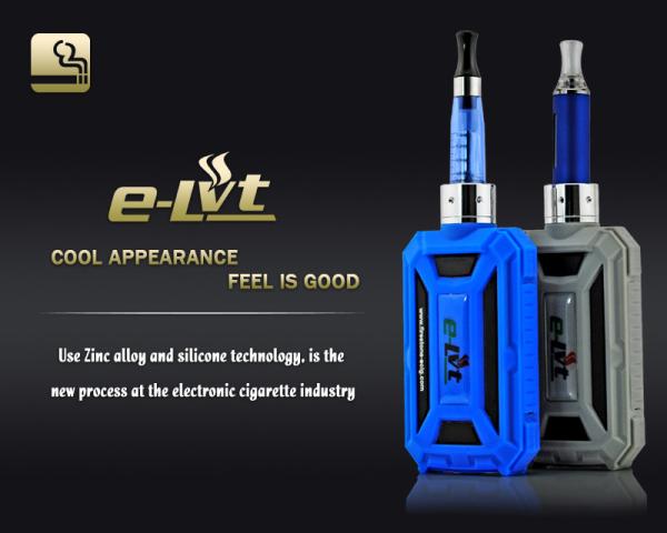 E-LVT Water Resistant IPX1 personal vapor device mod, Blue / grey / green color options