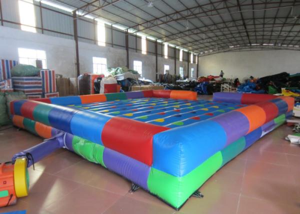 Attractive Inflatable Indoor Arena 6 X 6m , Interesting Blow Up Jousting Arena
