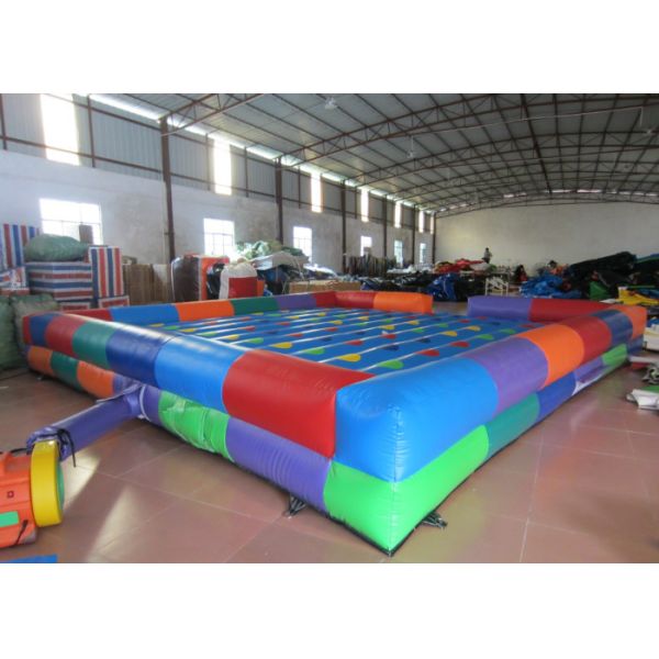 La arena interior inflable atractiva 6 los x 6m, interesante explota la arena de justas