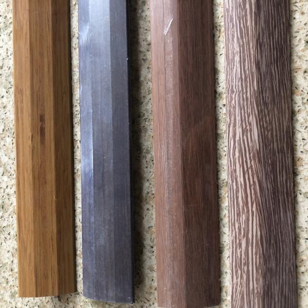 Wooden Grain Aluminum Floor Trim High Corrosion Resistance Edge Connective Trim