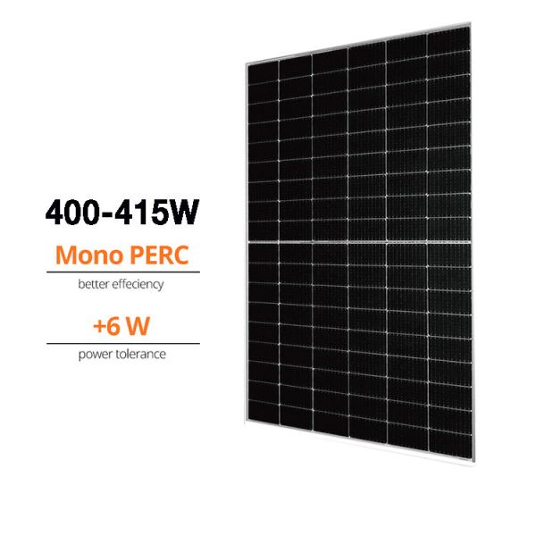 Best selling half cell overlap photovoltaic panel system 400W 410W solar panel full black monocrystalline solar panels