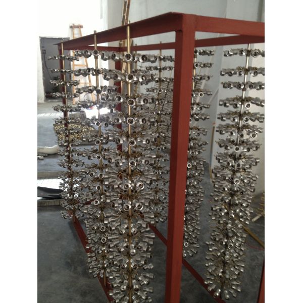 High Energy Efficiency Vertical Loading Stainless Steel Sheet Panel Plate PVD Vacuum Coating Machine