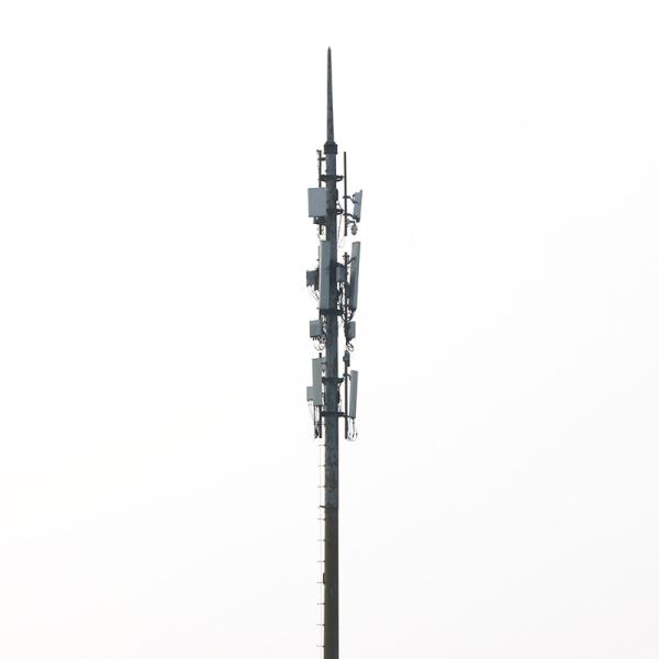 5g Q235b Self Supporting Antenna Tower , Galvanized Cell Phone Signal Booster Tower