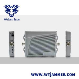 Tri impulsionador móvel do sinal da rede da faixa GSM900 DCS1800 WCDMA2100