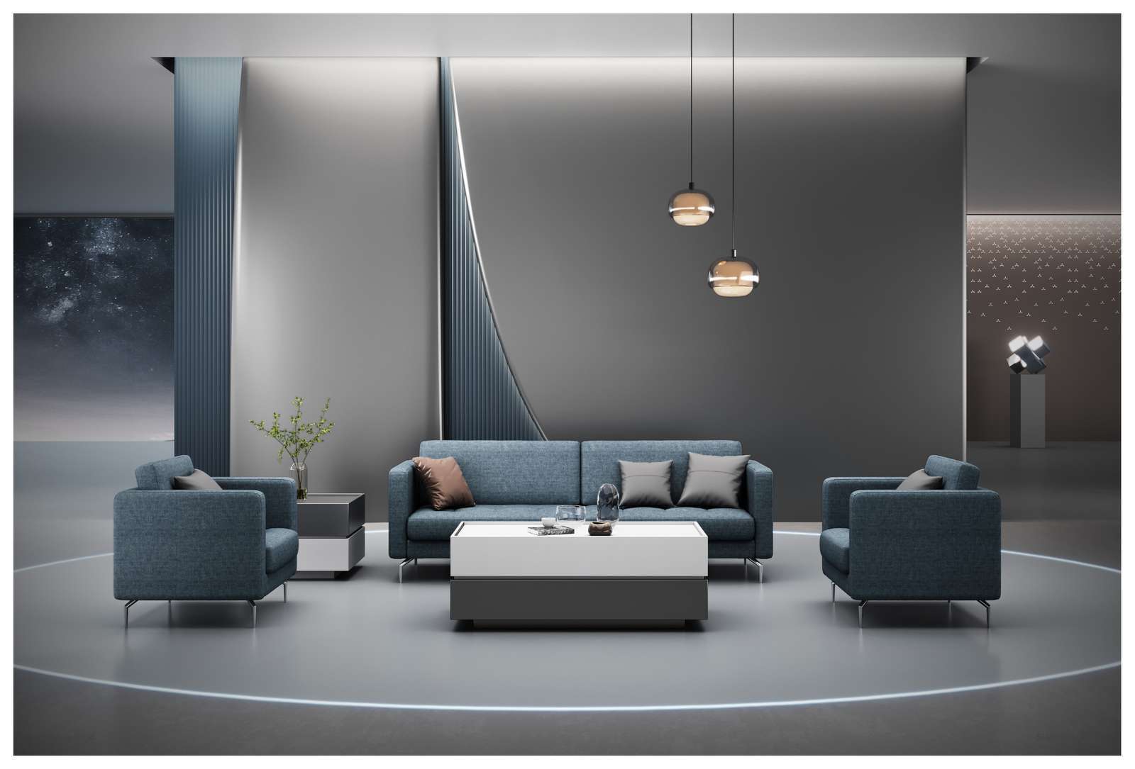 STARLIGHT Screen Cabinet XHU-KBZY14-D-File Cabinets