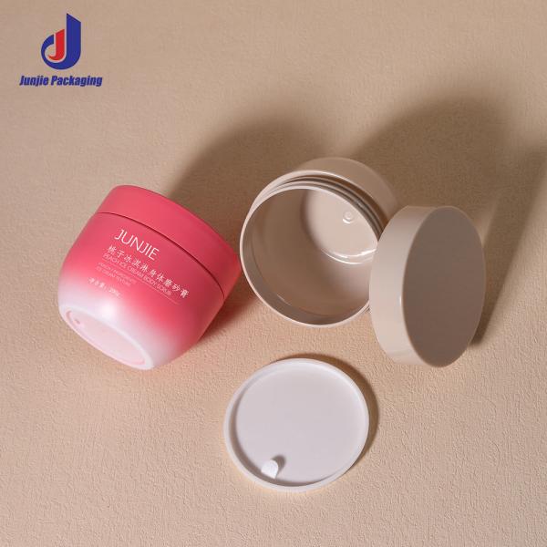 PP Base Material 250ml Plastic Jar in Semicircle Shape for Household Organization