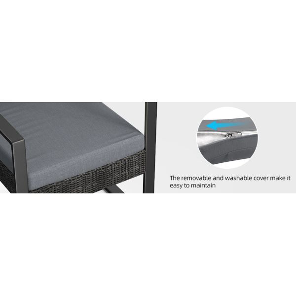 Outdoor Patio Furniture Sets Patio Set Rattan Chair Wicker Sofa Conversation Set Patio Chair Backyard Lawn