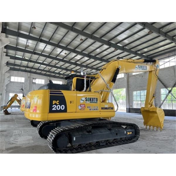 PC200-8 Used Komatsu Excavator Original Japan Maintainable Second Hand Diggers