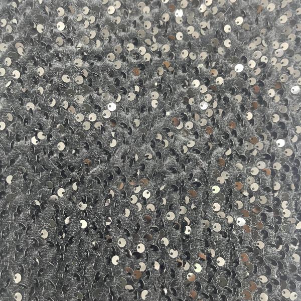 Smooth  Sequin Embroidered Lace Fabric Material Texture Etc M01-015