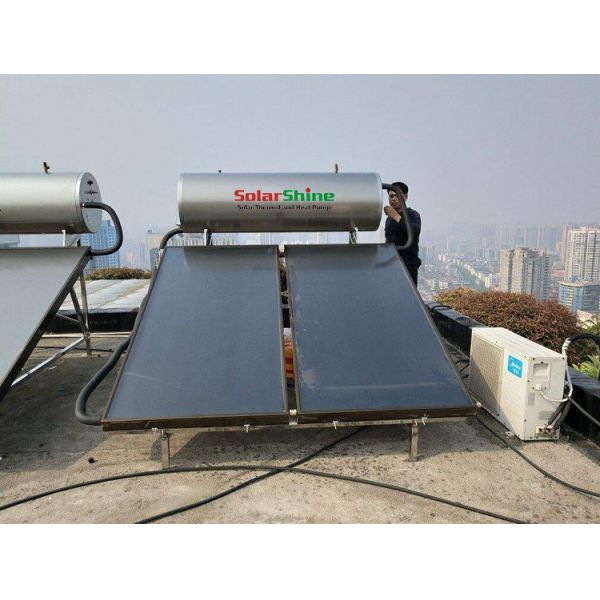 Safety Solar Panel Hot Water Heater , Thermosiphon Solar Water Heater