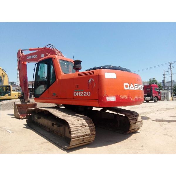 Daewoo utilizó el excavador hidráulico 220LCV 300LCV de la correa eslabonada