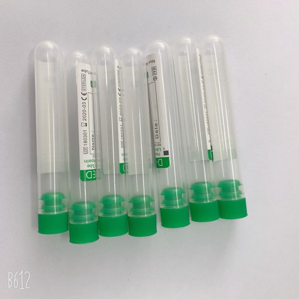 no prueba evacuada PP de la salida del tubo de la colección de la sangre del vacío 5ml