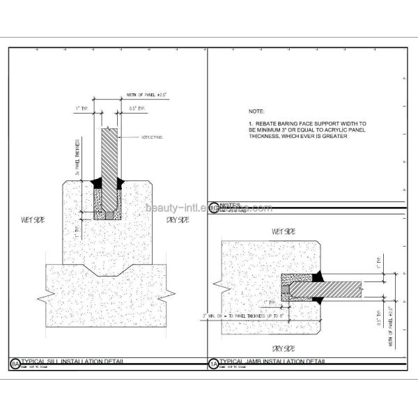 Наружный бассейн из стекловолокна Плотность 1,19-1,20 кг/см3 Высокая светопроницаемость 93%