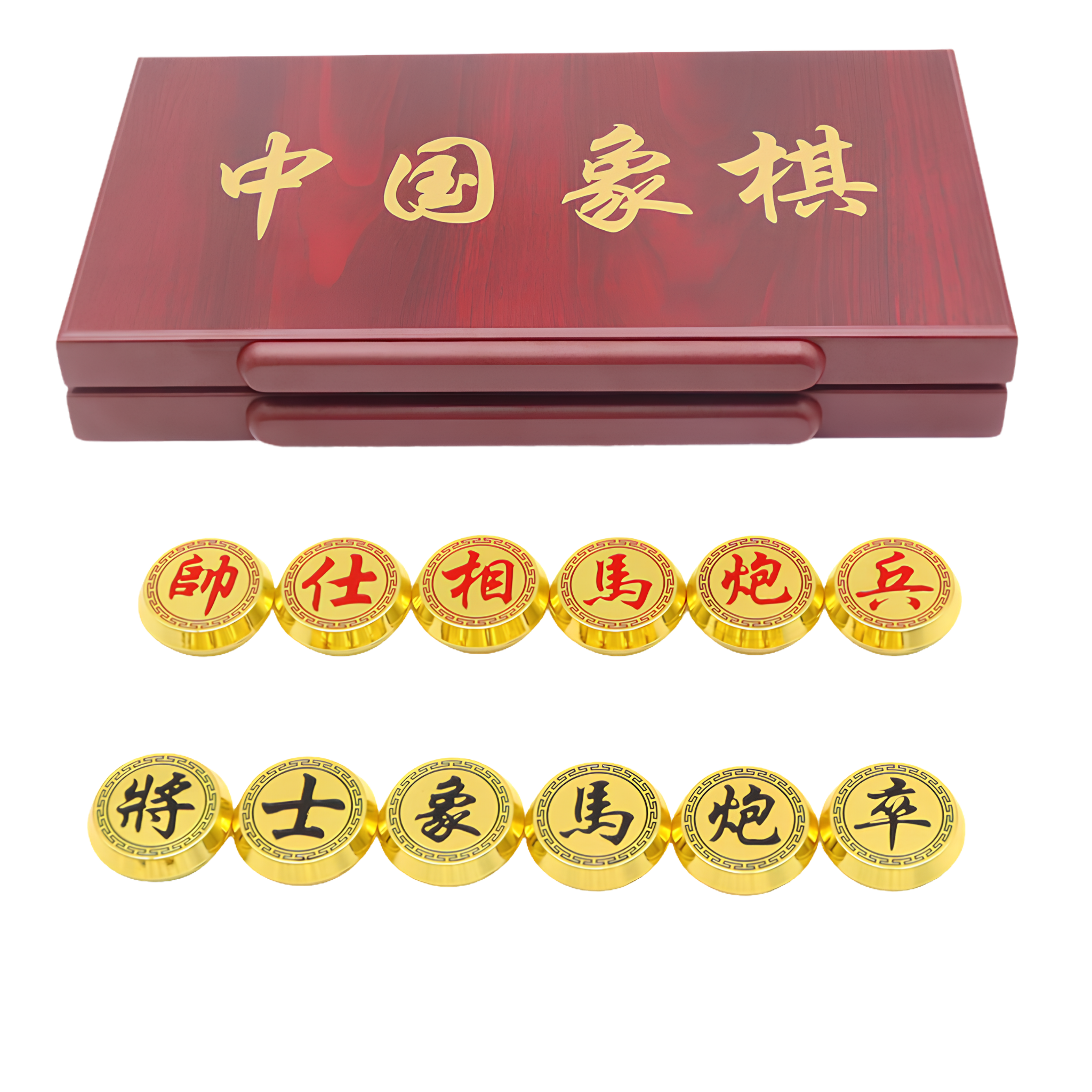 Professional Zinc Alloy Chinese Chess Set with Foldable Design and Customized Logo for Game Store Wholesale