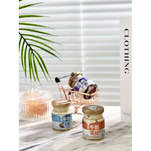 Colorful Milk Fish Maw Canned Fish Maw Soup Low Calorie Food 258g