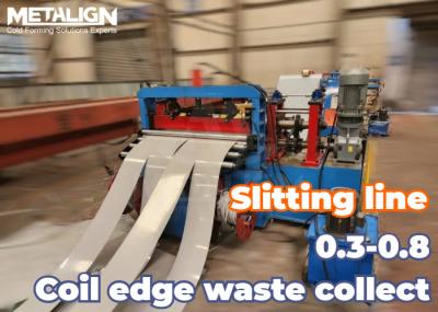 High Auto High Precision Slitting Cutter Machine For 0.3-0.8mm PPGI And GI
