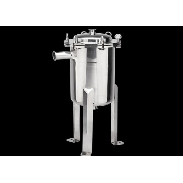 304 Stainless Steel SS Micron Filter Housing Heat Resistant CE Certificate
