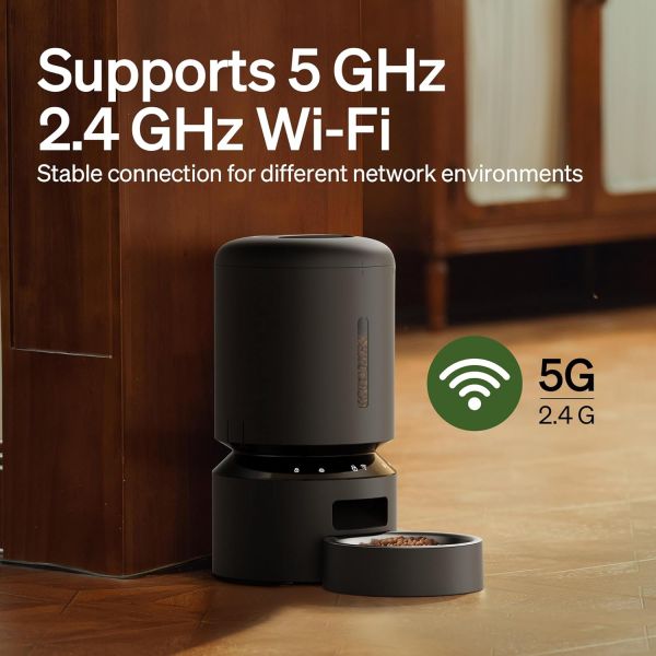 Smart WiFi Automatic Pet Feeder with 2K HD Monitoring Camera
