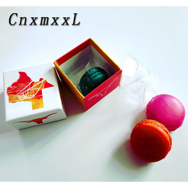 Macaron drawer box, fine box, folding box, chocolate box, brochure, advertising leaflet - all available for customization.