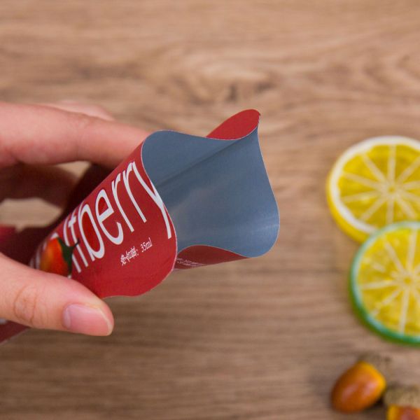 Free Design Three Side Sealing Juice Aluminum Foil Packaging Bag for Liquid Custom Order