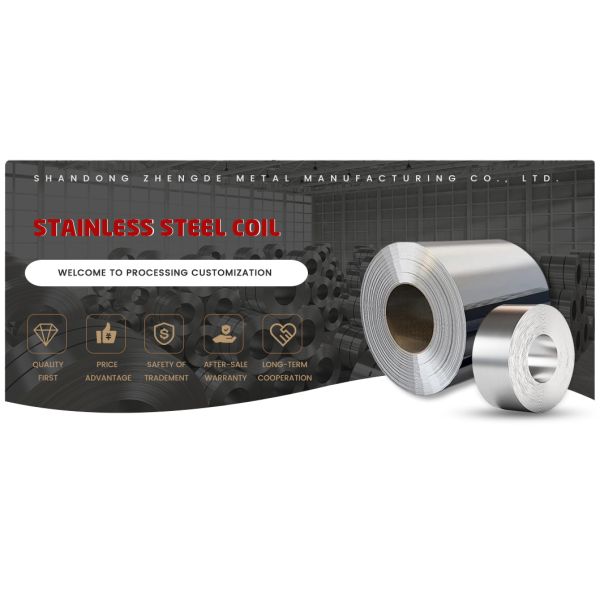 AISI ASTM JIS 304 Нержавеющая сталь катушка на холоде для декоративных целей