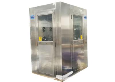 FCC 50Hz Stainless Steel Air Shower Electronically Interlocked Door 4.7KW