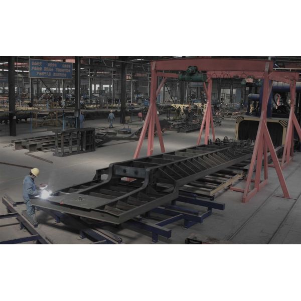 30-100 Tons 4 Axles Heavy Duty Semi Trailers Cargo Livestock Sugar Cane Stake Fence 13m