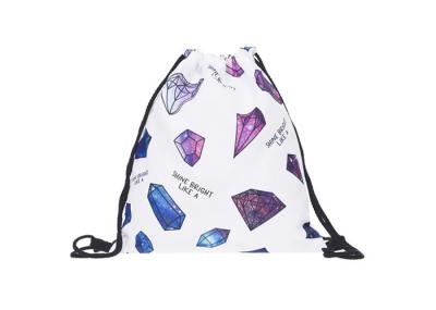 Dye Sublimation Custom Drawstring Backpack Shoes Drawstring Rucksack
