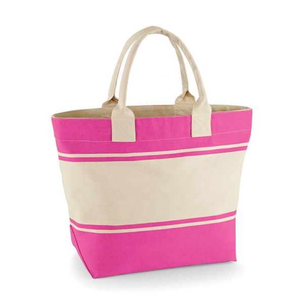 Cloth Small Beach Bag Tote , Shopping Cotton Bags Colorful Family Size