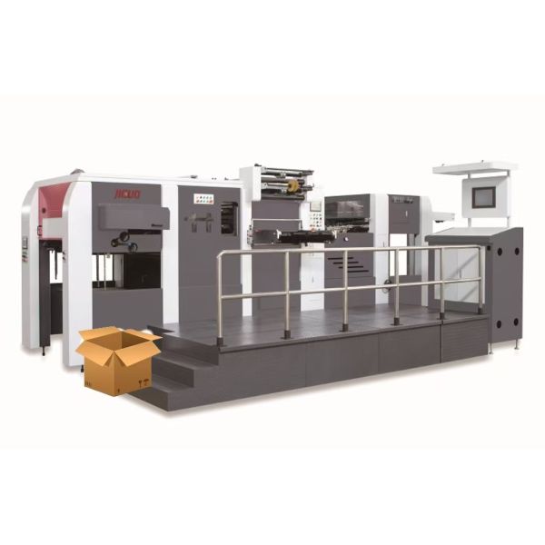 JIGUO TMY-1060High Automatic Die Cutting & Foil Stamping Machine,Max.Diecutting Size:1040×750mm,Max.Diecutting Speed:7000s/h,Max.Pressure:600T