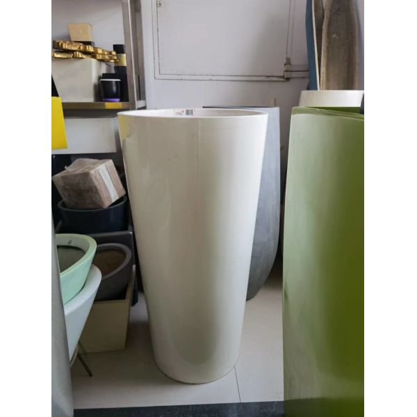 Modern Fiberglass Flower Planters For Indoor And Outdoor