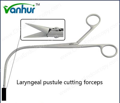 ODM Left Right Open Throat E.N.T.Surgical Instruments Laryngeal Pustule Cutting Scissors