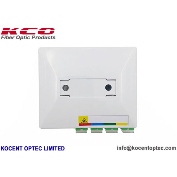 IP55 Wall Mount 8cores SC/APC Fiber Optic Faceplate Socket with 4 Ports SC Simplex and 8 Ports LC Duplex