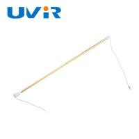Lámpara de calor infrarroja de cuarzo SK15 1200W con reflector dorado