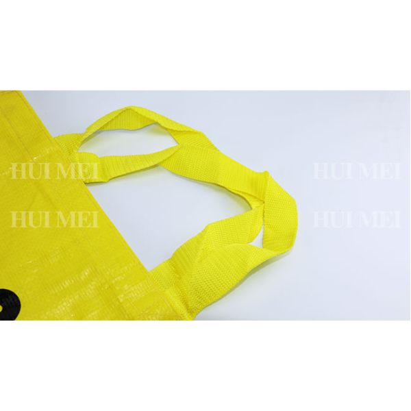 Экологическим дружелюбным сумки сплетенные полипропиленом повторно использованные для покупок