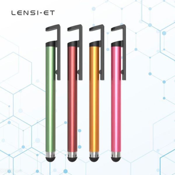 Пластиковый красочный стилус с сенсорным экраном Розовый Желтый Зеленый Коричневый