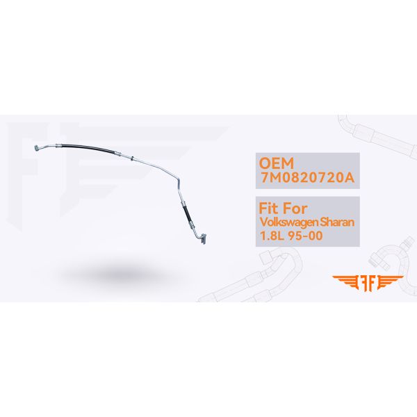 Volkswagen Sharan 7M0820720A Automotive Air Conditioning Hoses Fits 95-00 1.8L