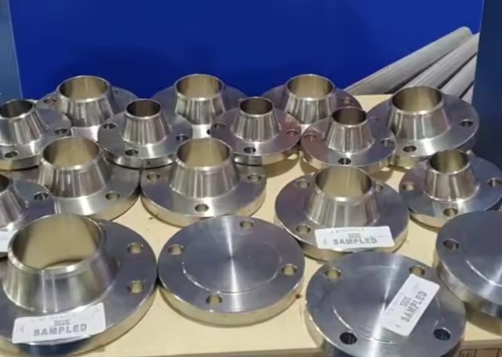 Forged Steel Flange CAD Drawing 3D Model with Bolt Torque Installation Guide