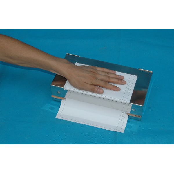 E001 BTNY-IV Stainless steel ink slab and roller fingerprint taking outfits
