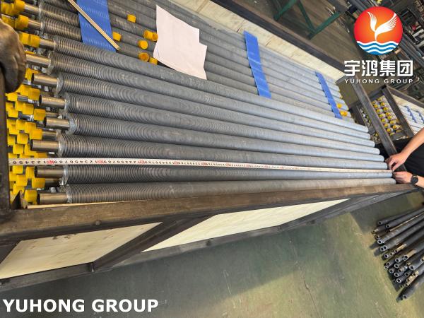 EN 10217-7 1.4301 Extruded Finned Tubes For Heaters And Coolers