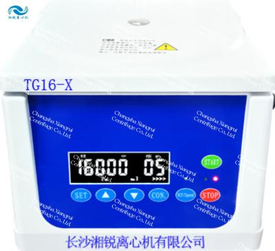 16500r/Min High Speed Centrifuge Machine 4x100ml Capacity 23669xg AC220V 50Hz 10A