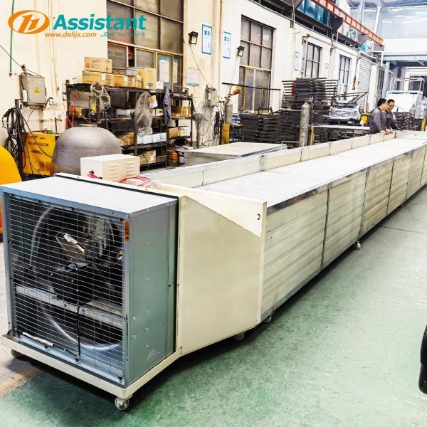 Raw Material Tea Withering Machine DL-6CWD-1090 with Warm Wind and Cooling System