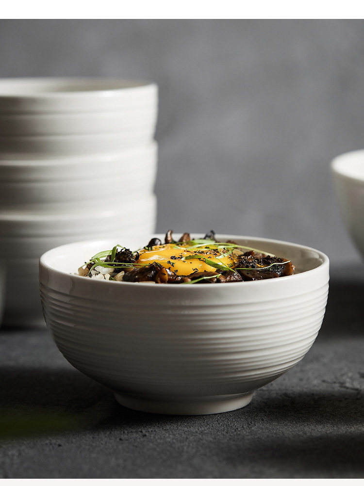 Ceramic rice bowl