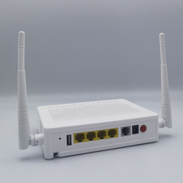 AC ZTE F670L ONT ONU микропрограммных обеспечений 2.4G 5G английского языка WiFi 4GE GPON двойного диапазона FTTH беспроводной